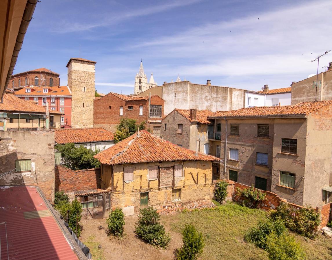 Apartamento Cano Badillo - Plaza Mayor - Leonapartamentos Eksteriør bilde