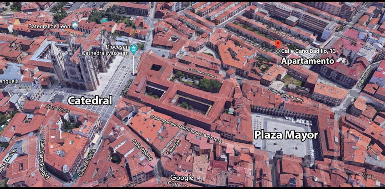 Apartamento Cano Badillo - Plaza Mayor - Leonapartamentos Eksteriør bilde